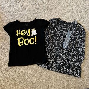 Halloween Boo Ghost t shirt tops.